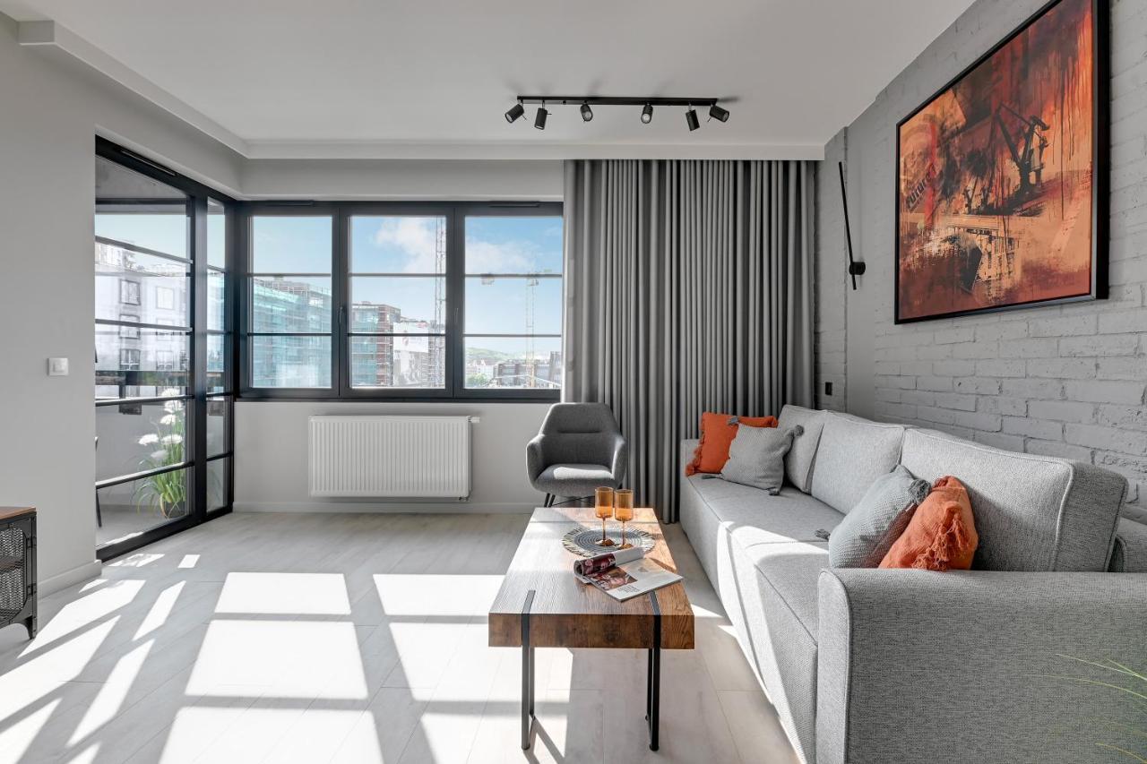 Flatbook - City Center Apartments Aura 40 グダニスク エクステリア 写真