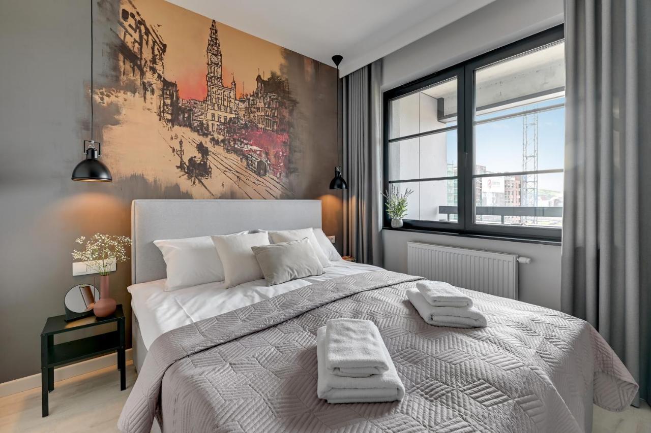 Flatbook - City Center Apartments Aura 40 グダニスク エクステリア 写真