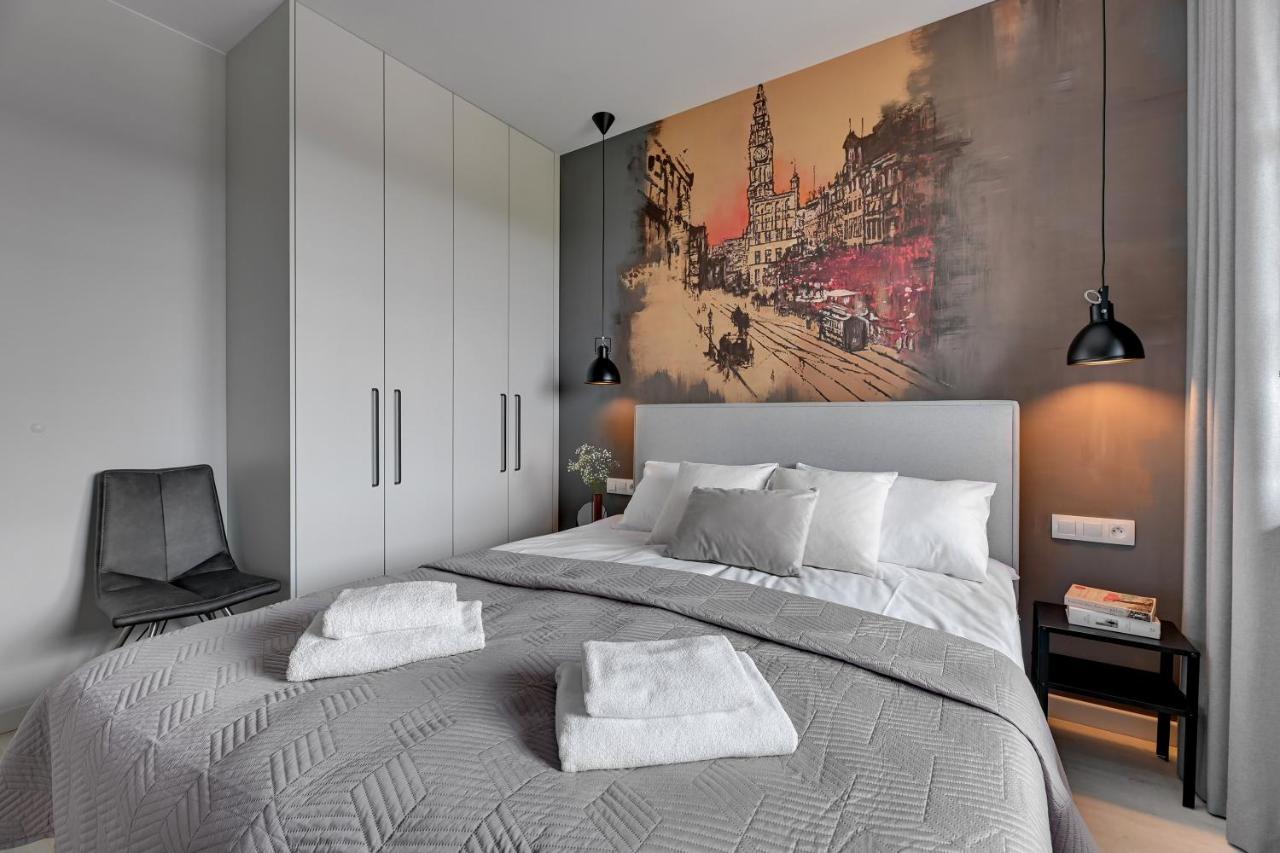 Flatbook - City Center Apartments Aura 40 グダニスク エクステリア 写真